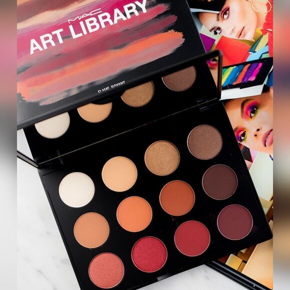 MAC Flame Boyant Eyeshadow Palette Art Library (From Bold To Neutral) - Picture 12 of 16